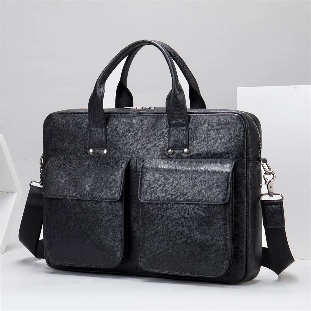Marrant 7472 Genuine Leather 14 inch Men's Laptop Office Business Tote For Document black leather briefcases for lawyers
Marrant 7472 Genuine Leather 14 inch Men's Laptop Office Business Tote For Document black leather briefcases for lawyers