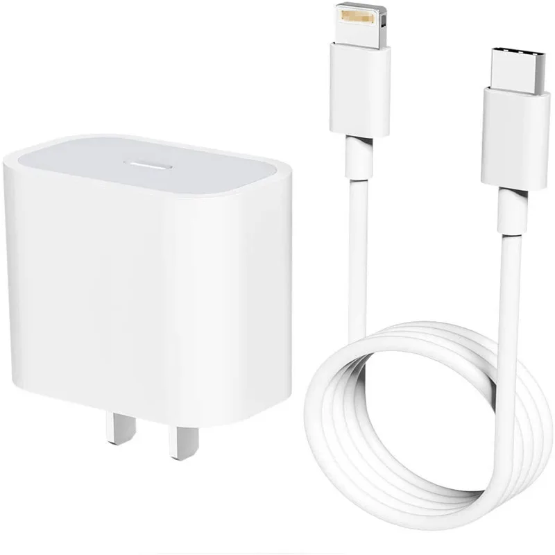 20w pd type c fast wall charger au/uk plug oem quality fast charger cable pd for iPhone 12/12 Pro/12 Pro
20w pd type c fast wall charger au/uk plug oem quality fast charger cable pd for iPhone 12/12 Pro/12 Pro