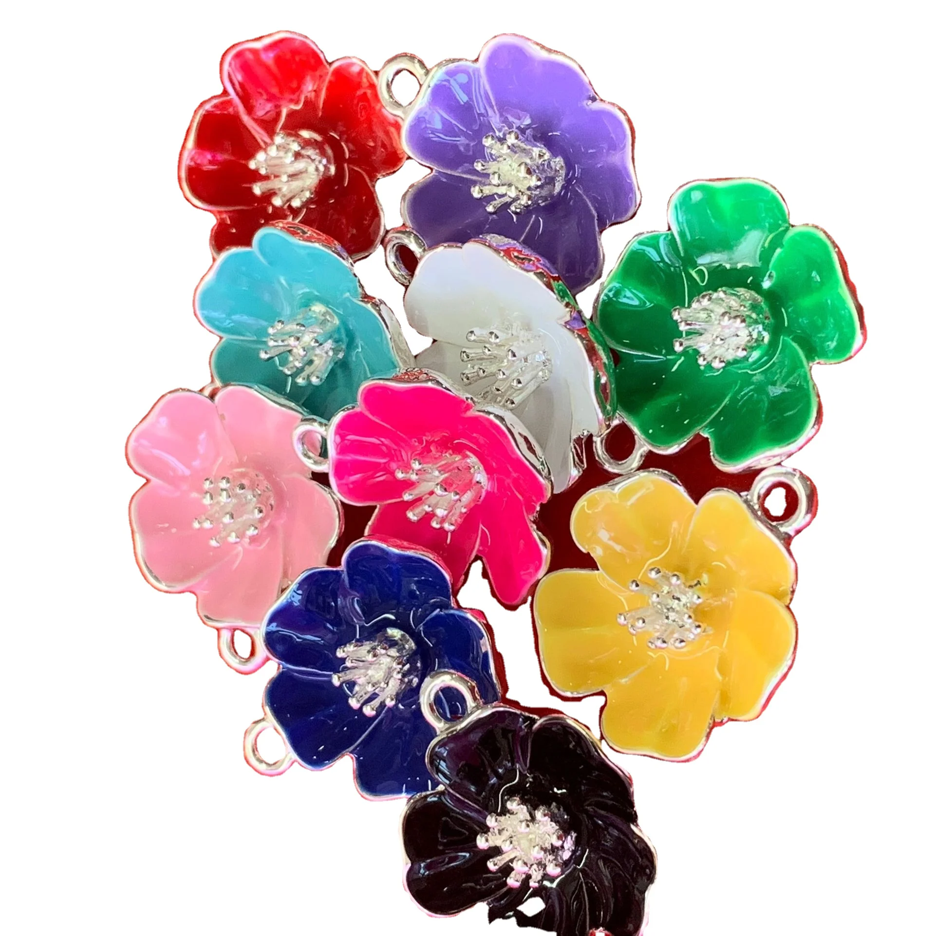 silver metal flower jewelry charms 10 color enamel silver flower charms for bracelets bangles colorful silver flower charms
silver metal flower jewelry charms 10 color enamel silver flower charms for bracelets bangles colorful silver flower charms