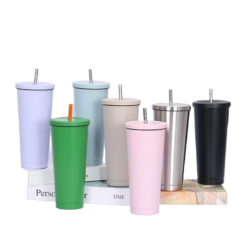 Wholesale double wall 304 stainless steel Vacuum insulated Tumbler coffee mugs thermal coffee cups with straw and lid, Available colors or custom colors
Wholesale double wall 304 stainless steel Vacuum insulated Tumbler coffee mugs thermal coffee cups with straw and lid, Available colors or custom colors