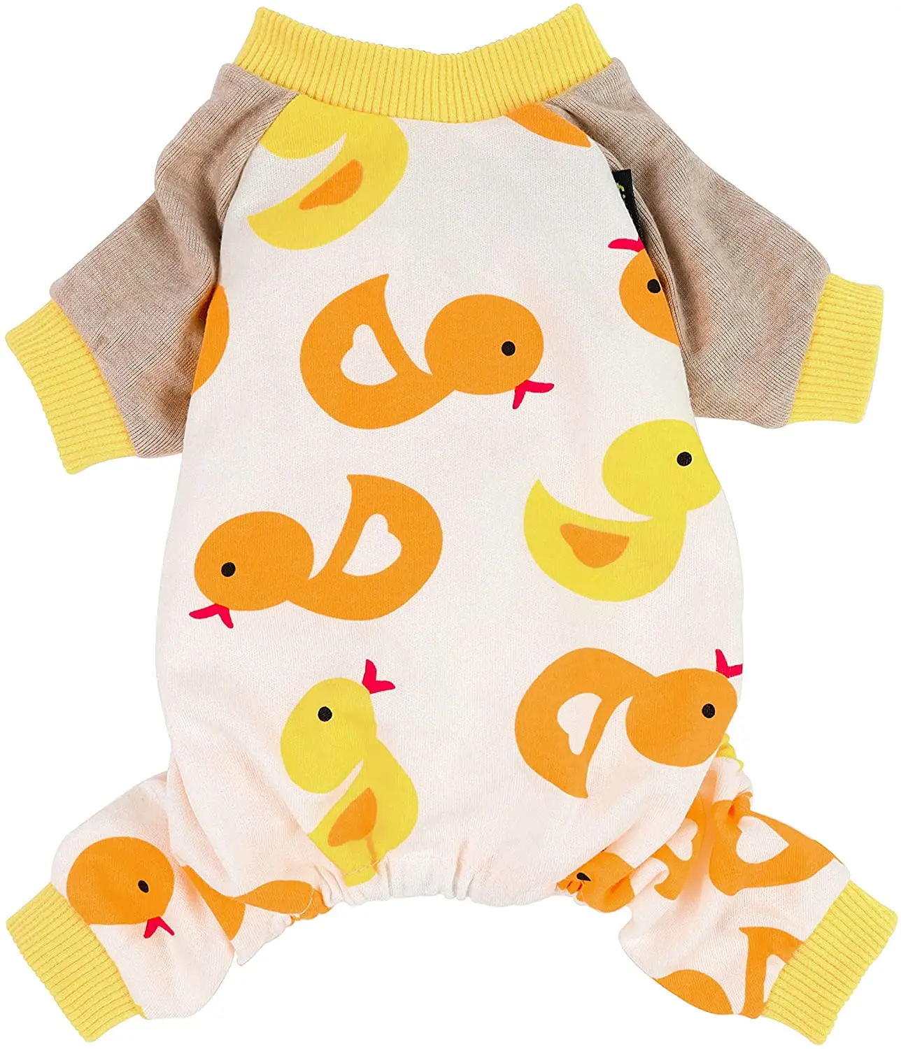 Drop shipping Duck Dog pajamas the dog Clothes cotton dog Jumpsuit Pet Cat Pjs set, 1colors
Drop shipping Duck Dog pajamas the dog Clothes cotton dog Jumpsuit Pet Cat Pjs set, 1colors