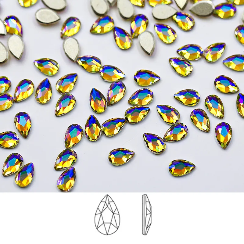 High Quality Multi size Glass K9 Crystal Rhinestone Stone Decoration Design Flatback Nail Art
High Quality Multi size Glass K9 Crystal Rhinestone Stone Decoration Design Flatback Nail Art