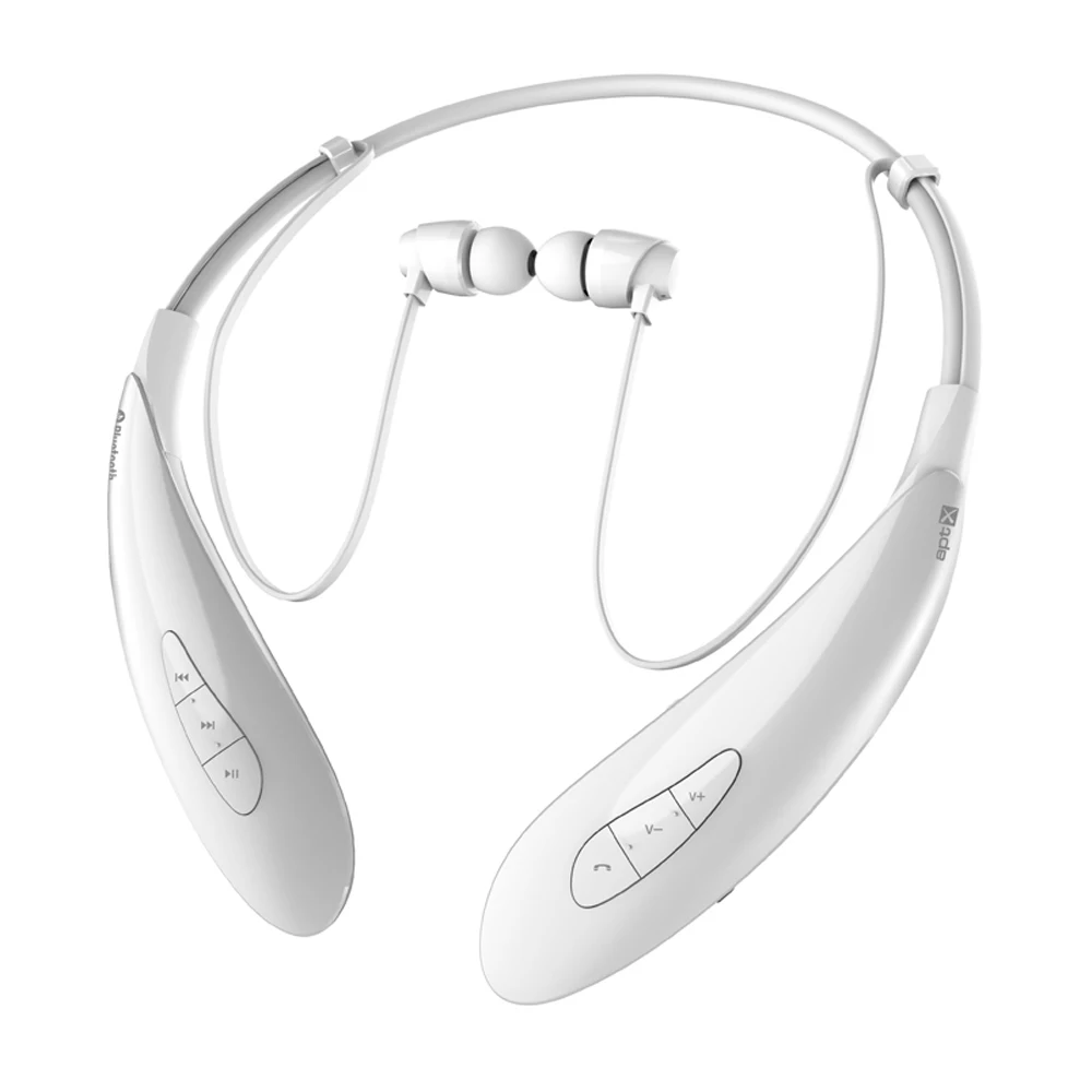 Sports Wireless Earbuds Bluetooth 4.1 Stereo Sound Headphones Built-in Mic Wireless Earphones in-Ear
Sports Wireless Earbuds Bluetooth 4.1 Stereo Sound Headphones Built-in Mic Wireless Earphones in-Ear