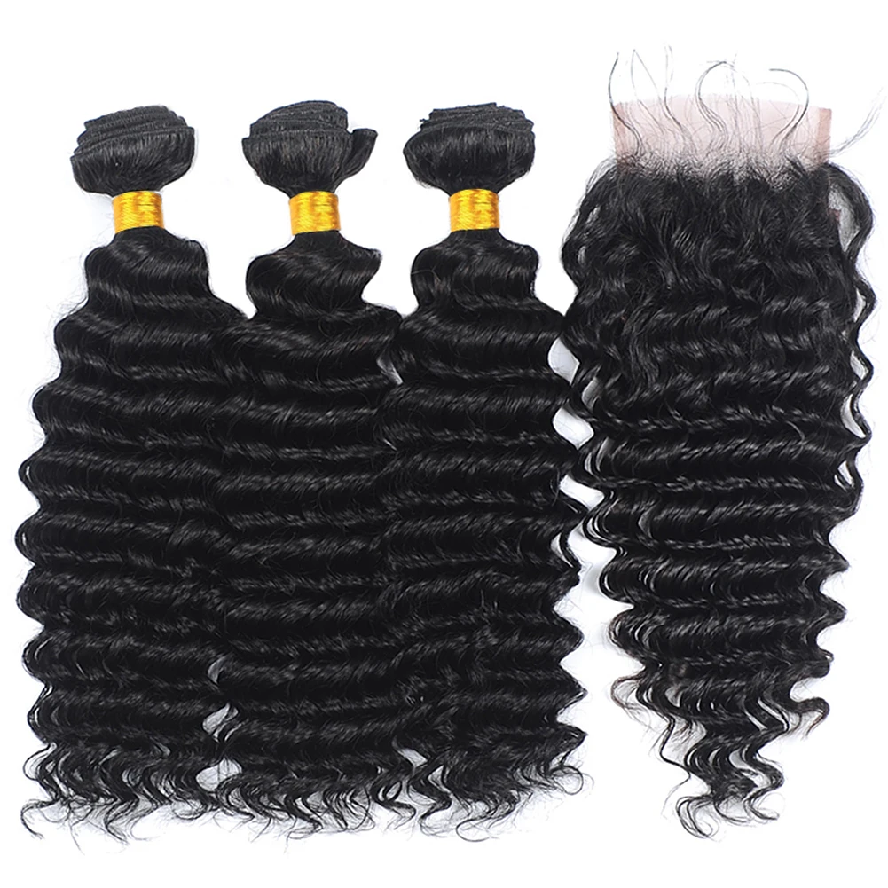 brazilian hair bundles virgin hair 4x4 deep wave three human hair bundles with closure yexin, Natural colors
brazilian hair bundles virgin hair 4x4 deep wave three human hair bundles with closure yexin, Natural colors