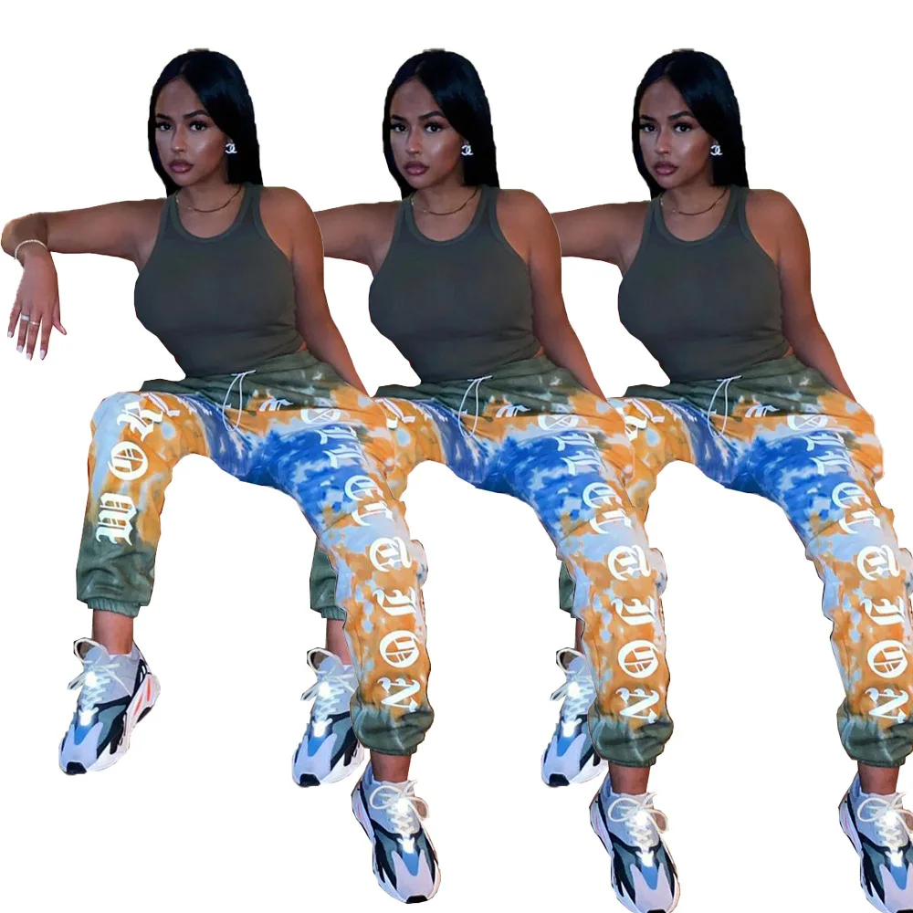 2021 New arrivals Amazon women's Hoodie fabric sport graffiti joggers printed slacks Tie-dyed loose leggings sportswear, 1 colors as picture
2021 New arrivals Amazon women's Hoodie fabric sport graffiti joggers printed slacks Tie-dyed loose leggings sportswear, 1 colors as picture