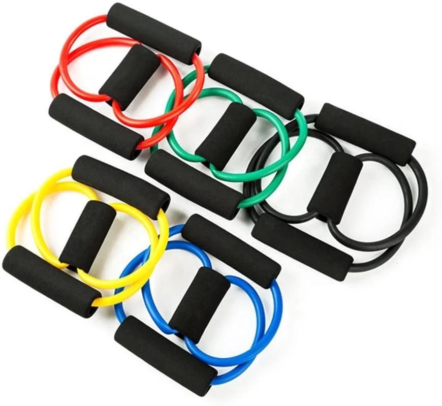 Workout Equipment Yoga Rope 8 Shape Exercise Band Fitness Resistance Bands Rope Exercise Band for Gym Home Gym Sets
Workout Equipment Yoga Rope 8 Shape Exercise Band Fitness Resistance Bands Rope Exercise Band for Gym Home Gym Sets