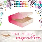 Customized Size Unfinished Wood Craft Box with Clasp, Wooden Jewelry Gift Box, Photo Box
