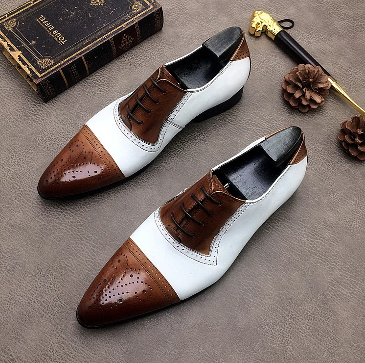 Men's single shoes spring 2021 low heel men's shoes breathable color matching business single shoes drop shipping, Brown,black,white
Men's single shoes spring 2021 low heel men's shoes breathable color matching business single shoes drop shipping, Brown,black,white