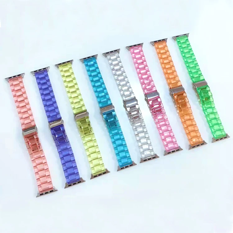 Resin Watch Strap Stainless Steel Buckle Transparent TPU Clear Watch Band For iWatch 38mm 42mm 5 6 4 3 SE
Resin Watch Strap Stainless Steel Buckle Transparent TPU Clear Watch Band For iWatch 38mm 42mm 5 6 4 3 SE