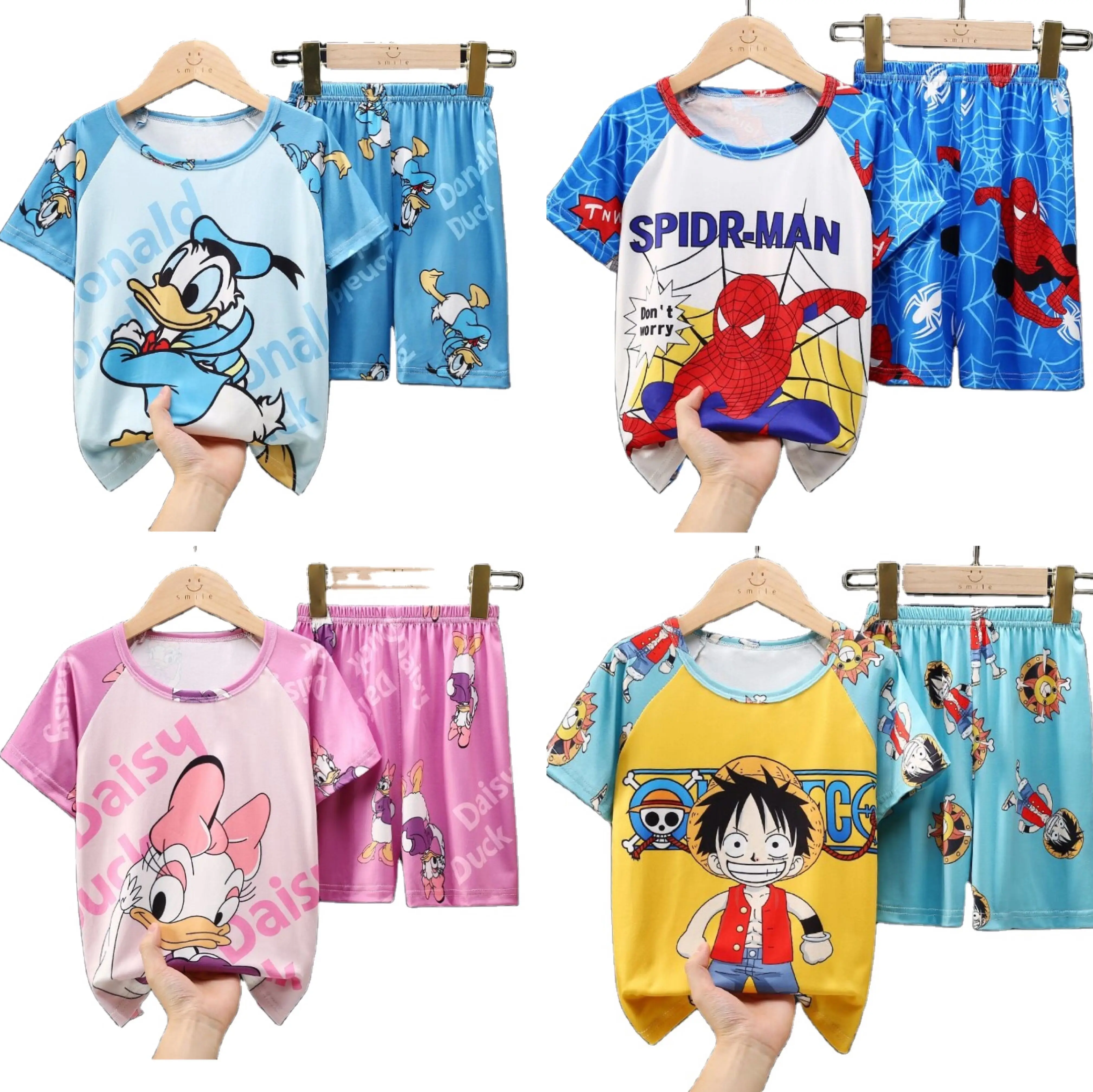 1-12 years Children Clothing Summer girls Clothing Sets Cartoon suit Sleepwear Short Sleeve Cartoon Kid pajamas
1-12 years Children Clothing Summer girls Clothing Sets Cartoon suit Sleepwear Short Sleeve Cartoon Kid pajamas