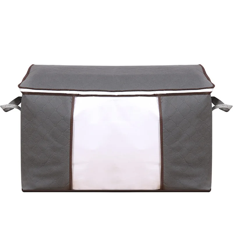 High Quality Eco-friendly Cloth Storage Bags Grey Breathable Wardrobe Organizer Bag Non-woven Folding Clothing Storage Box
High Quality Eco-friendly Cloth Storage Bags Grey Breathable Wardrobe Organizer Bag Non-woven Folding Clothing Storage Box
