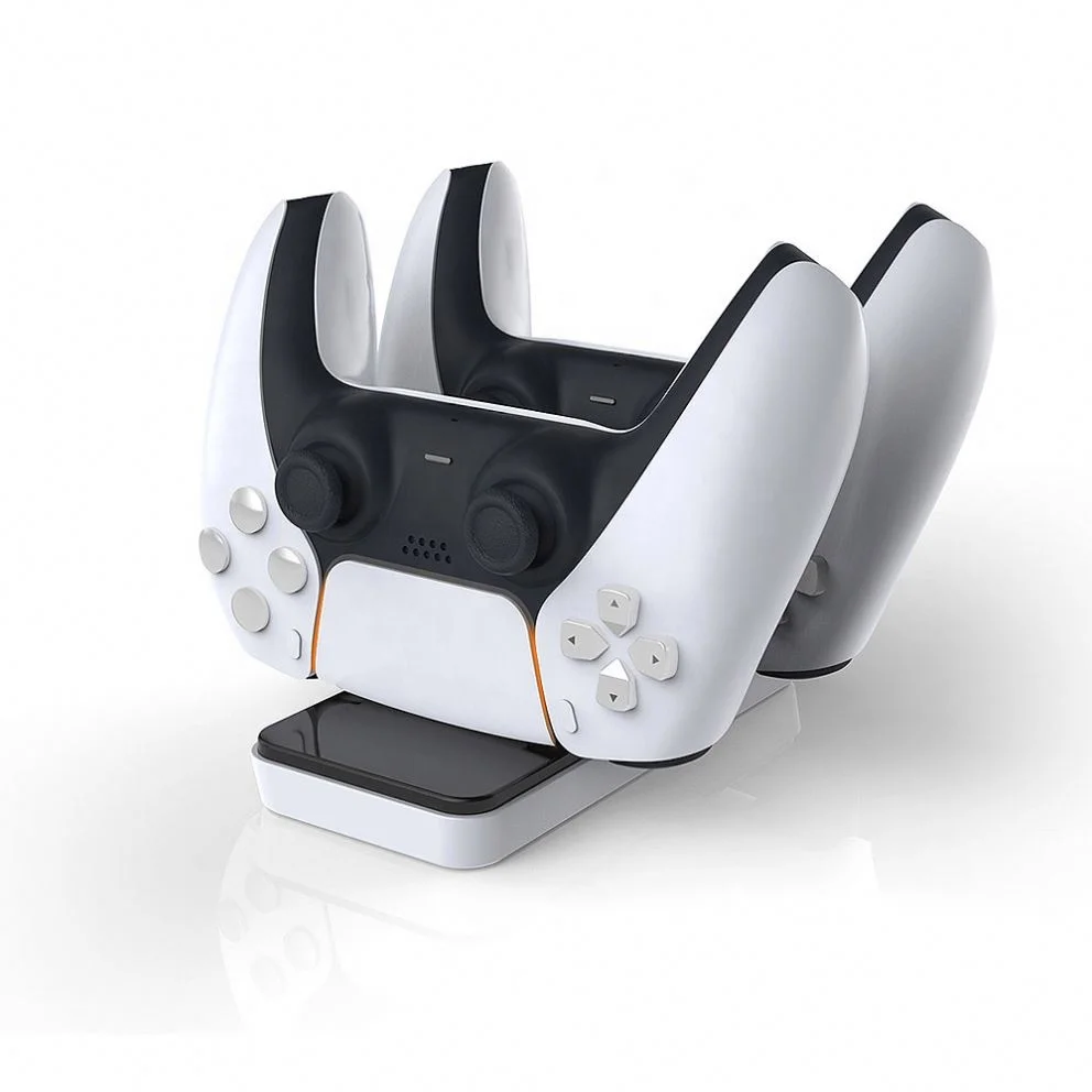 USB Dual Charging Dock Charger Stand Station For Sony Playstation 5 PS5 Controller
USB Dual Charging Dock Charger Stand Station For Sony Playstation 5 PS5 Controller