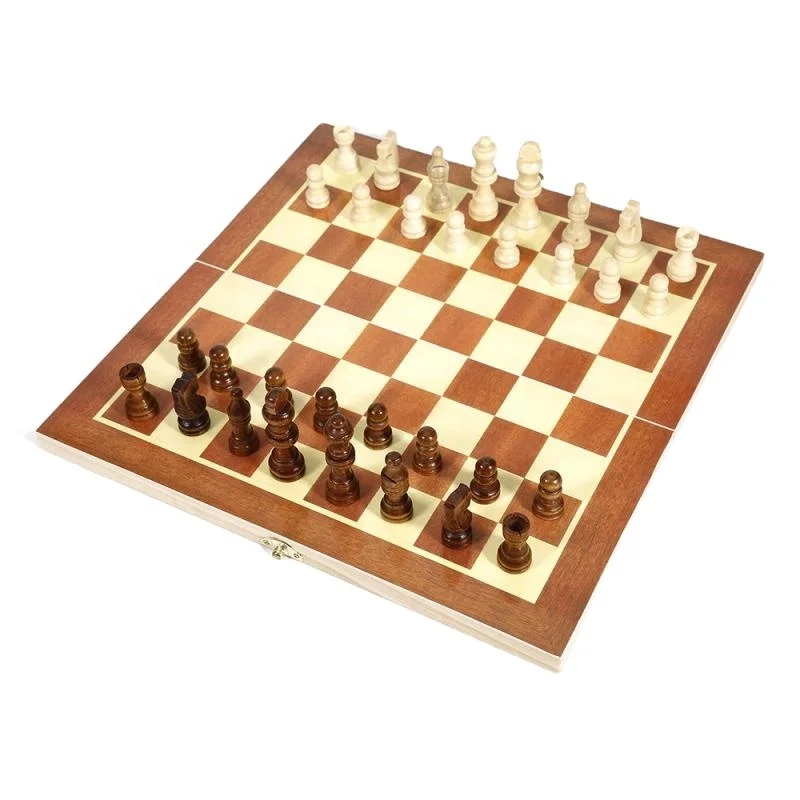 TY Wooden International Chess Set Funny Folding Folable Wooden International Chess Set Board Game Portable, Nature
TY Wooden International Chess Set Funny Folding Folable Wooden International Chess Set Board Game Portable, Nature