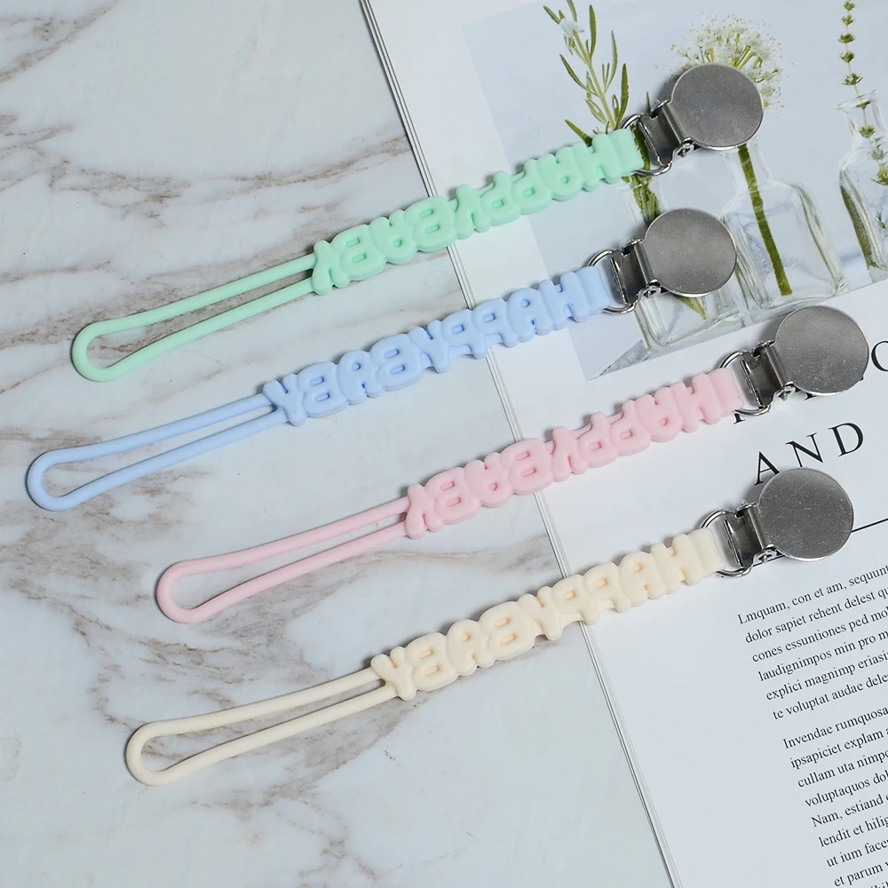 New Design Soft and Safe Silicone Bpa Free Baby Teether Holder Infant Pacifier Chain Clip
New Design Soft and Safe Silicone Bpa Free Baby Teether Holder Infant Pacifier Chain Clip