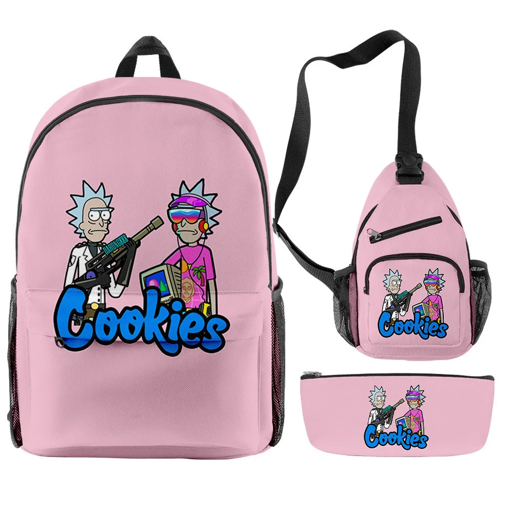 Cross-border new product backpack school bags 3d digital printing cookie and cigar kids backpack set, Picture
Cross-border new product backpack school bags 3d digital printing cookie and cigar kids backpack set, Picture