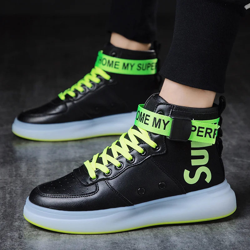 Most Popular Custom Fashion Men Height Increasing Sports Shoes Sneakers High Top, Black+orange+green
Most Popular Custom Fashion Men Height Increasing Sports Shoes Sneakers High Top, Black+orange+green