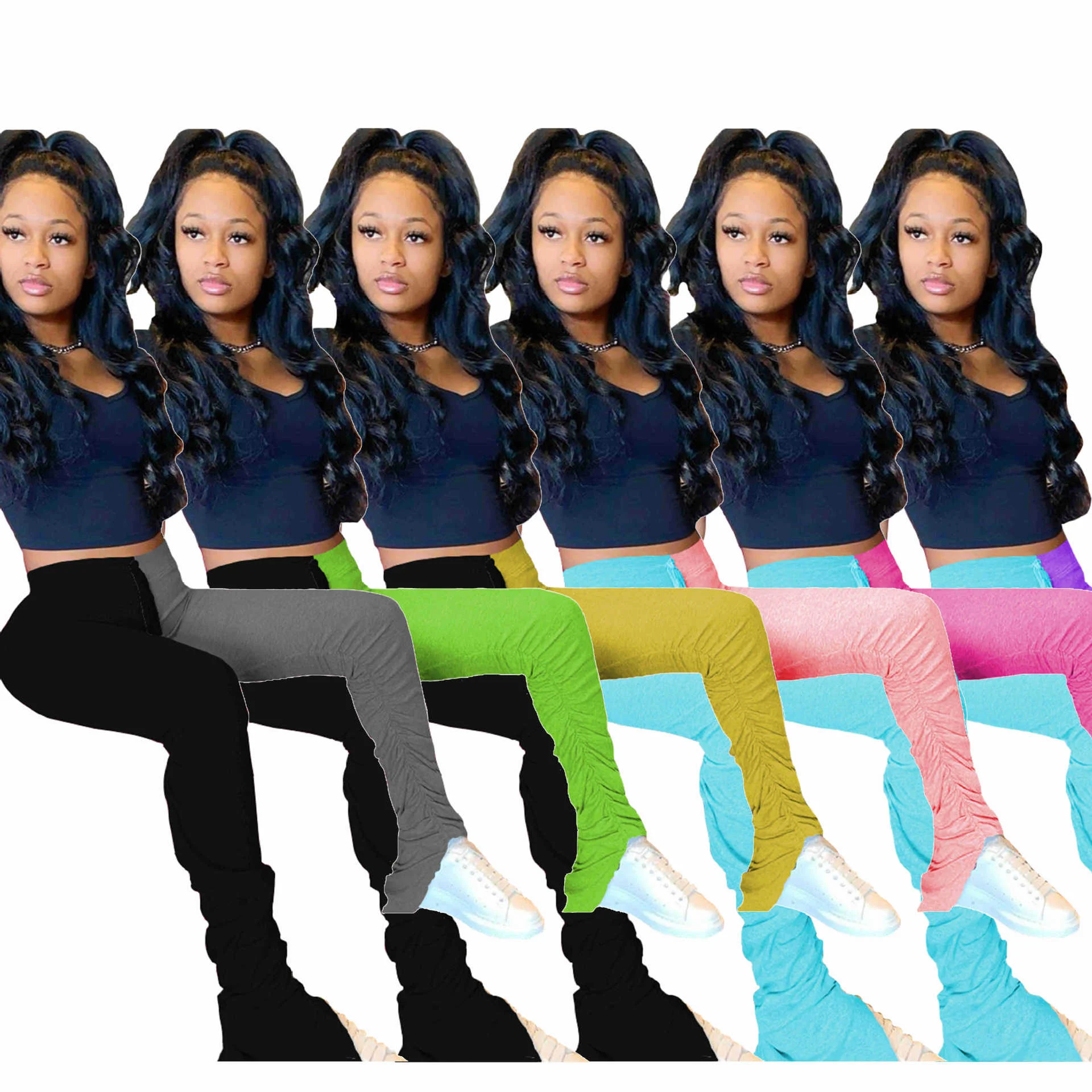 stacked leggings pants Sweatpants Women Flare Pant Trousers Stacked Joggers Bell Bottom ruched pants Ladies Pencil Leggings
stacked leggings pants Sweatpants Women Flare Pant Trousers Stacked Joggers Bell Bottom ruched pants Ladies Pencil Leggings