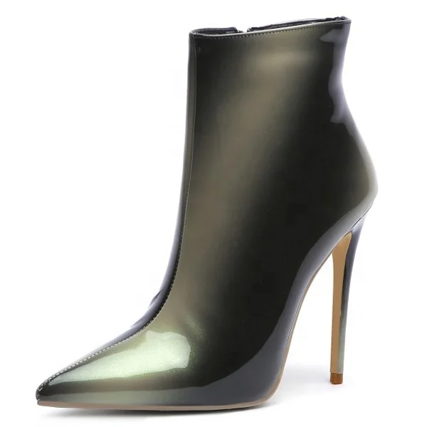 Women Pointy Toe High Heels Ankle Boots Large Size 45 Basic Stiletto Dress Shoes Gradient Color Party Short Boots, Blue green gold pink
Women Pointy Toe High Heels Ankle Boots Large Size 45 Basic Stiletto Dress Shoes Gradient Color Party Short Boots, Blue green gold pink