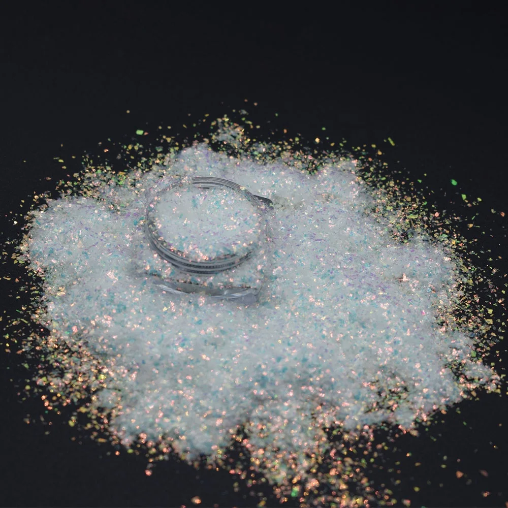 Nail Supplier Wholesale Popular Beautiful Christmas Decoration White Nail Flakes Irregular Glitter
Nail Supplier Wholesale Popular Beautiful Christmas Decoration White Nail Flakes Irregular Glitter