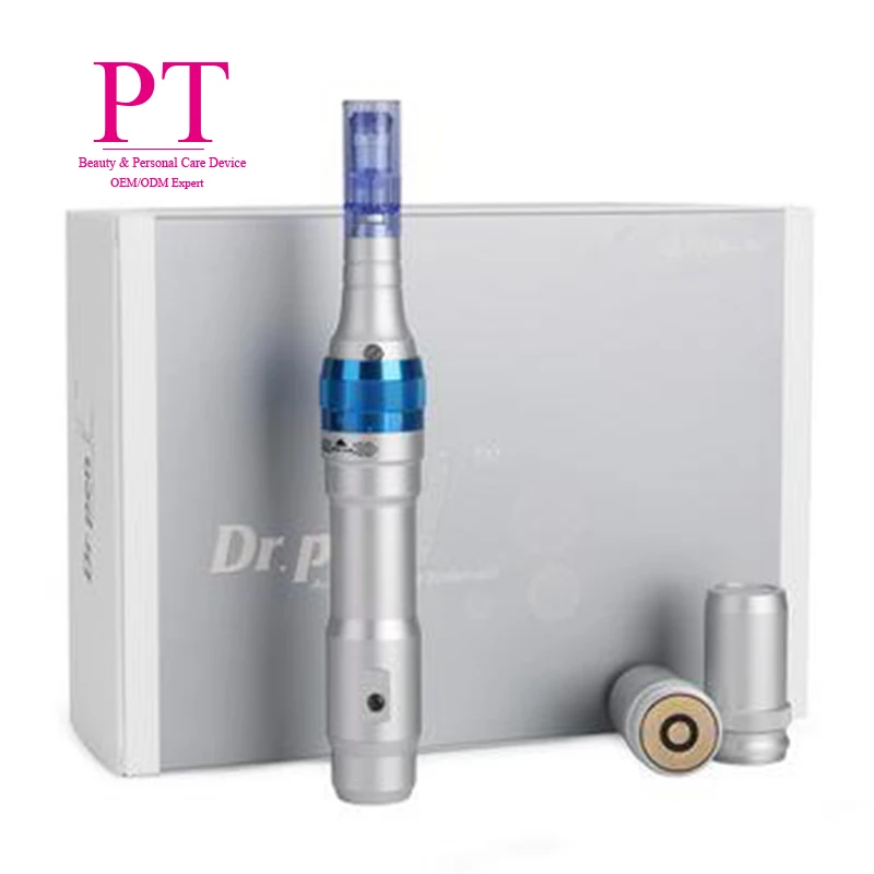 Professional Rechargeable Dermapen Needle Electric Derma Pen Salon Beauty Automatic Dr Pen A6, Blue+white
Professional Rechargeable Dermapen Needle Electric Derma Pen Salon Beauty Automatic Dr Pen A6, Blue+white