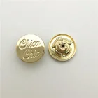 Designer Button Customized Logo Designer Shank Zinc Alloy Metal Jeans Men Women Button