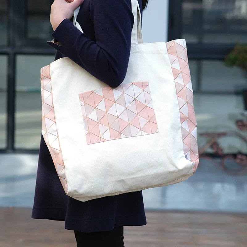 2022 digital printing cotton women luxury handbags custom deign shopping bags canvas women's beach tote bags, Picture
2022 digital printing cotton women luxury handbags custom deign shopping bags canvas women's beach tote bags, Picture