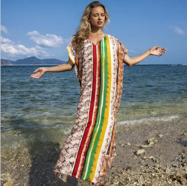 New striped beachwear short sleeve robe summer swimsuit 2021 cover ups for women, Many
New striped beachwear short sleeve robe summer swimsuit 2021 cover ups for women, Many
