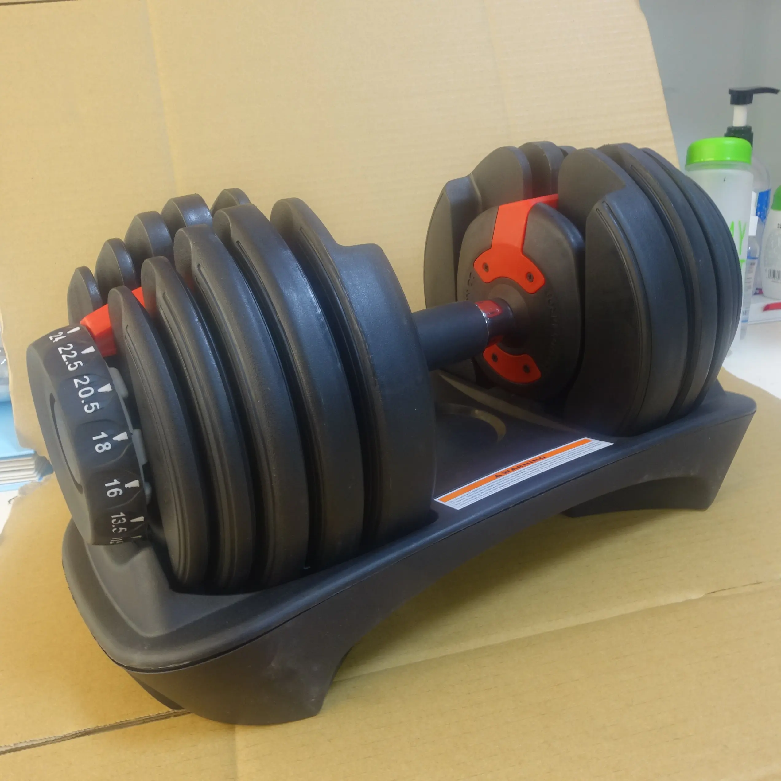 New Products 2021 Unique Hot Sale Weights Lifting Adjustable Dumbbell 24 kg Set Mancuerna Ajustables De Gym
New Products 2021 Unique Hot Sale Weights Lifting Adjustable Dumbbell 24 kg Set Mancuerna Ajustables De Gym