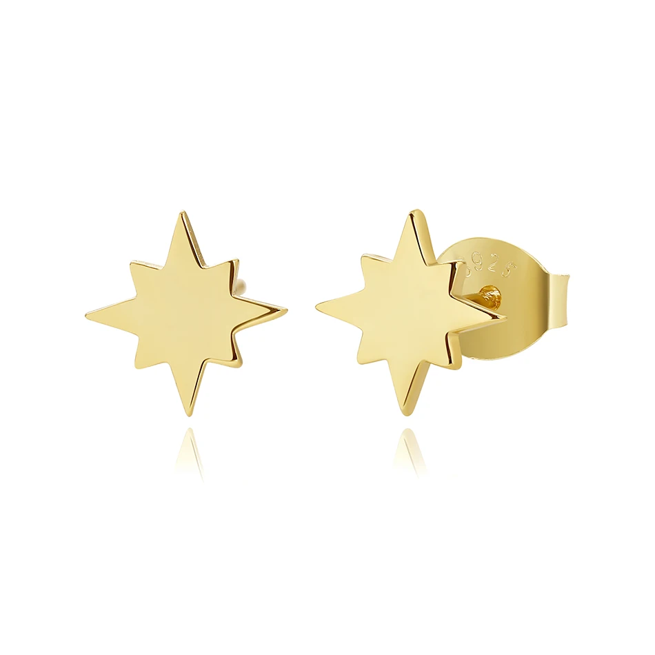 Wholesale Dainty jewelry design for Women Earrings Jewelry 925 Sterling Silver octagon Gold Plated Stud Earring
Wholesale Dainty jewelry design for Women Earrings Jewelry 925 Sterling Silver octagon Gold Plated Stud Earring