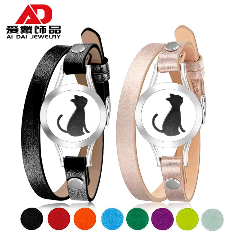 Stainless steel essential oil cat rear view hollow pattern diffuser portable aromatherapy bracelet
Stainless steel essential oil cat rear view hollow pattern diffuser portable aromatherapy bracelet