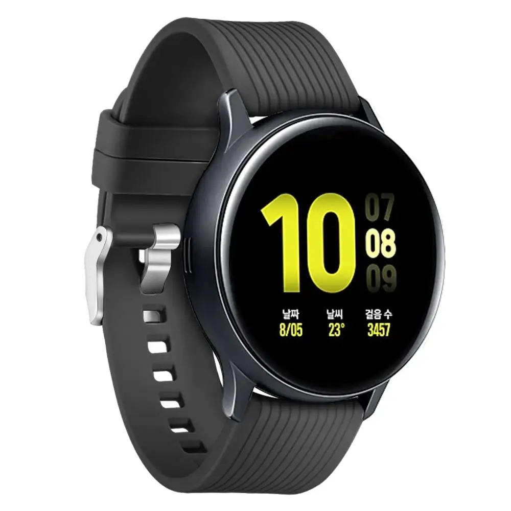 Wholesale Silicone Watch Band Sports Soft Silicone Accessory Wristband Strap for Samsung Galaxy Active Watch, Optional 
Wholesale Silicone Watch Band Sports Soft Silicone Accessory Wristband Strap for Samsung Galaxy Active Watch, Optional