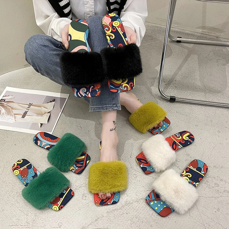 MMX294 New Arrivals Fluffy Slippers For Women 2021 Plus Size Faux Fur Slippers, White pink grey green blue
MMX294 New Arrivals Fluffy Slippers For Women 2021 Plus Size Faux Fur Slippers, White pink grey green blue