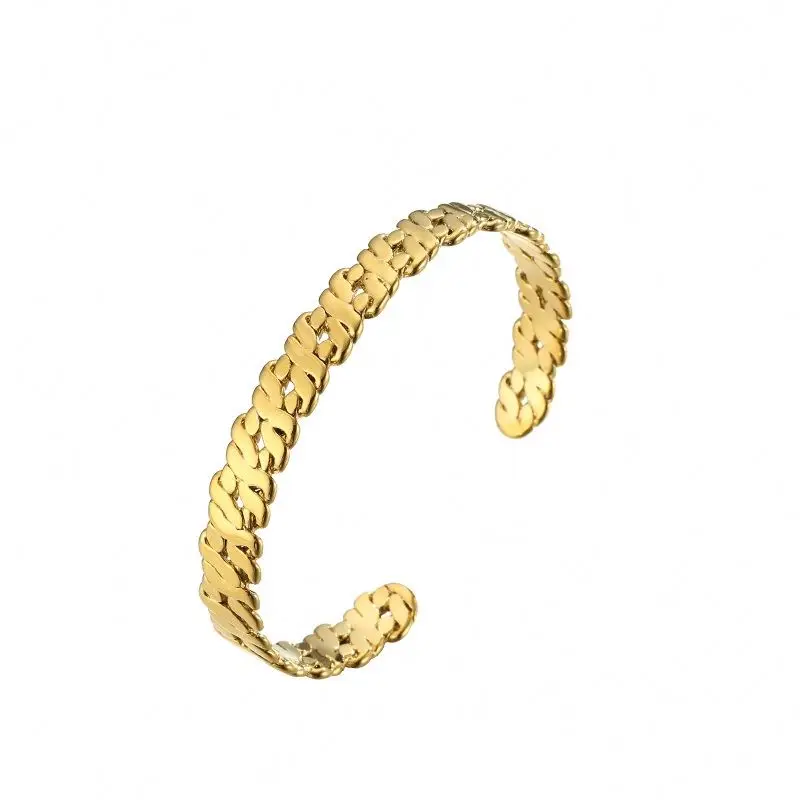 Stylish Adjustable 18K Gold Plated Bangle Manufacturer Price Unisex Fashion Jewelry, Gold color
Stylish Adjustable 18K Gold Plated Bangle Manufacturer Price Unisex Fashion Jewelry, Gold color