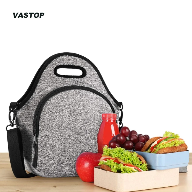 Insulated Lunch Bags Customized Neoprene Lunch Bag With Shoulder Strap For School/Picnic/Work
Insulated Lunch Bags Customized Neoprene Lunch Bag With Shoulder Strap For School/Picnic/Work