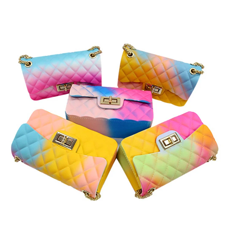 BM9030 2021 Fashion ladies beachkin jelly Bags rainbow color jelly purse matte surface hand bags new designer handbags for women
BM9030 2021 Fashion ladies beachkin jelly Bags rainbow color jelly purse matte surface hand bags new designer handbags for women
