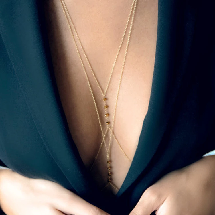 Geometrically crossed beads diamond-studded pentagram body chain collars flash diamond pendant tassel necklace chain
Geometrically crossed beads diamond-studded pentagram body chain collars flash diamond pendant tassel necklace chain