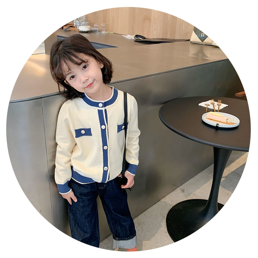 Spring and Fall girl o neck cardigan sweaters little girl sweater children foreign style coat
Spring and Fall girl o neck cardigan sweaters little girl sweater children foreign style coat
