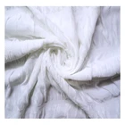 polyester textile lurex knit spandex girls top solid color soft jacquard fabric