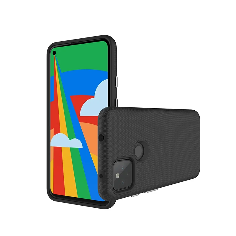 2020 hot selling texture hard PC soft TPU cell phone accessories cover for Google Pixel 5 4a 5G case, Black, mint green, hot pink, purple
2020 hot selling texture hard PC soft TPU cell phone accessories cover for Google Pixel 5 4a 5G case, Black, mint green, hot pink, purple