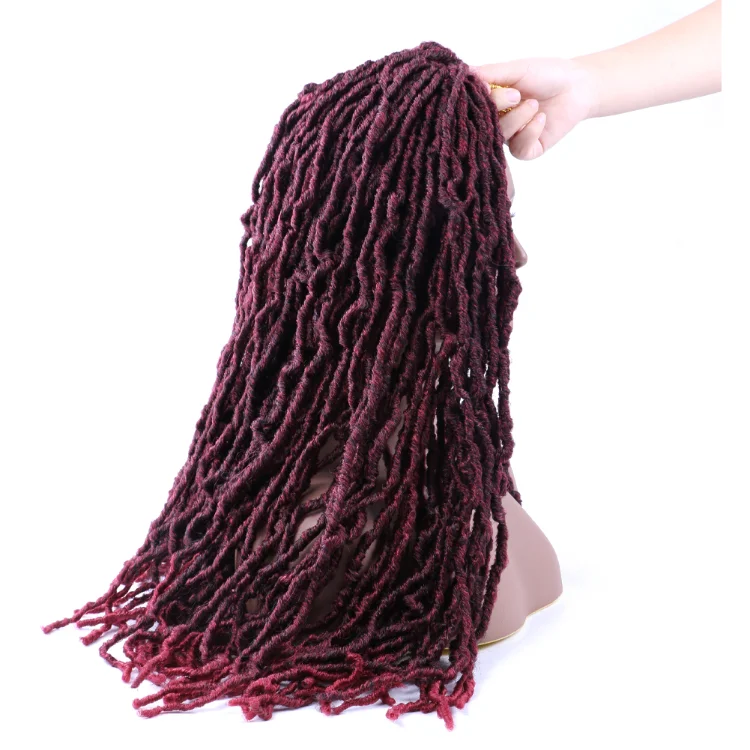 Synthetic Hair 18 Inches 85g Crochet Locs Nu Locs Hair Nu Locs Crochet Braid Hair 
Synthetic Hair 18 Inches 85g Crochet Locs Nu Locs Hair Nu Locs Crochet Braid Hair