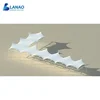 hot sale Q235b steel frame membrane structures lakeside outdoor architecture tensile membrane for plaza