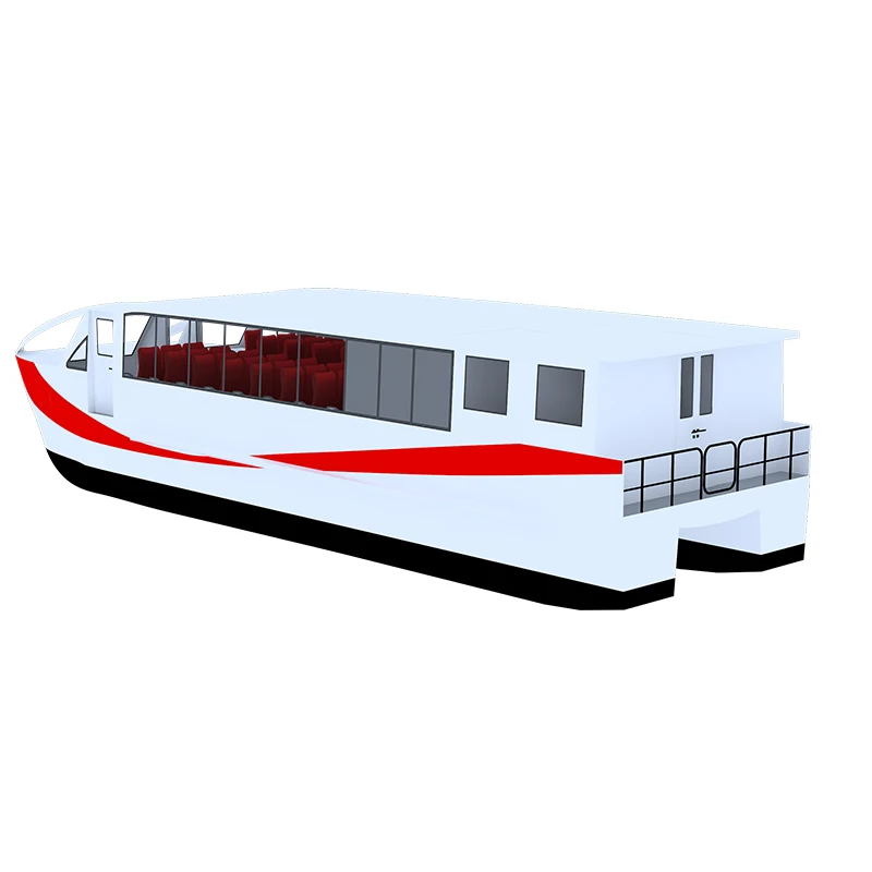 15m 50 seats Aluminum catamaran passenger ship ferry boat with inboard engine for sale, Customized color
15m 50 seats Aluminum catamaran passenger ship ferry boat with inboard engine for sale, Customized color