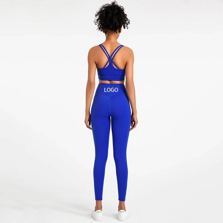 2022 New Custom Logo Neon Color Strap Bra Matching Crothless Leggings Yoga Set Women Workout Running Sports Gym Wear 2 PCS Suit
2022 New Custom Logo Neon Color Strap Bra Matching Crothless Leggings Yoga Set Women Workout Running Sports Gym Wear 2 PCS Suit
