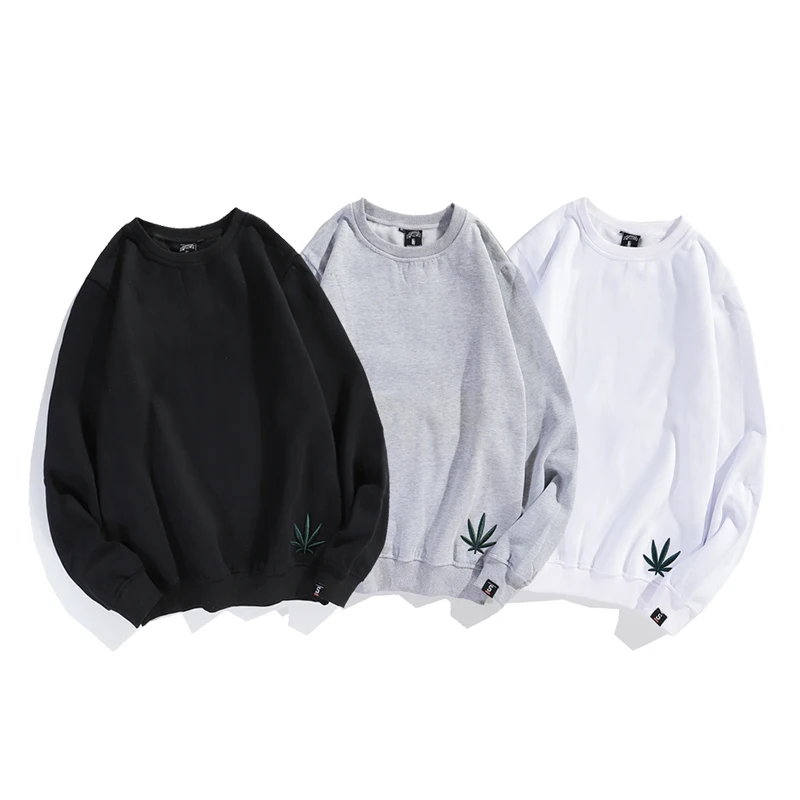 Custom Logo 100% Cotton Men Hoodies Embroidered thick round neck long sleeve Sweatshirt
Custom Logo 100% Cotton Men Hoodies Embroidered thick round neck long sleeve Sweatshirt