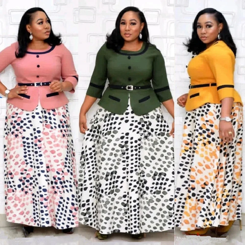 African maxiskit new arrival Long Formal dress Fashion career dress with expansion skirt, As showed
African maxiskit new arrival Long Formal dress Fashion career dress with expansion skirt, As showed