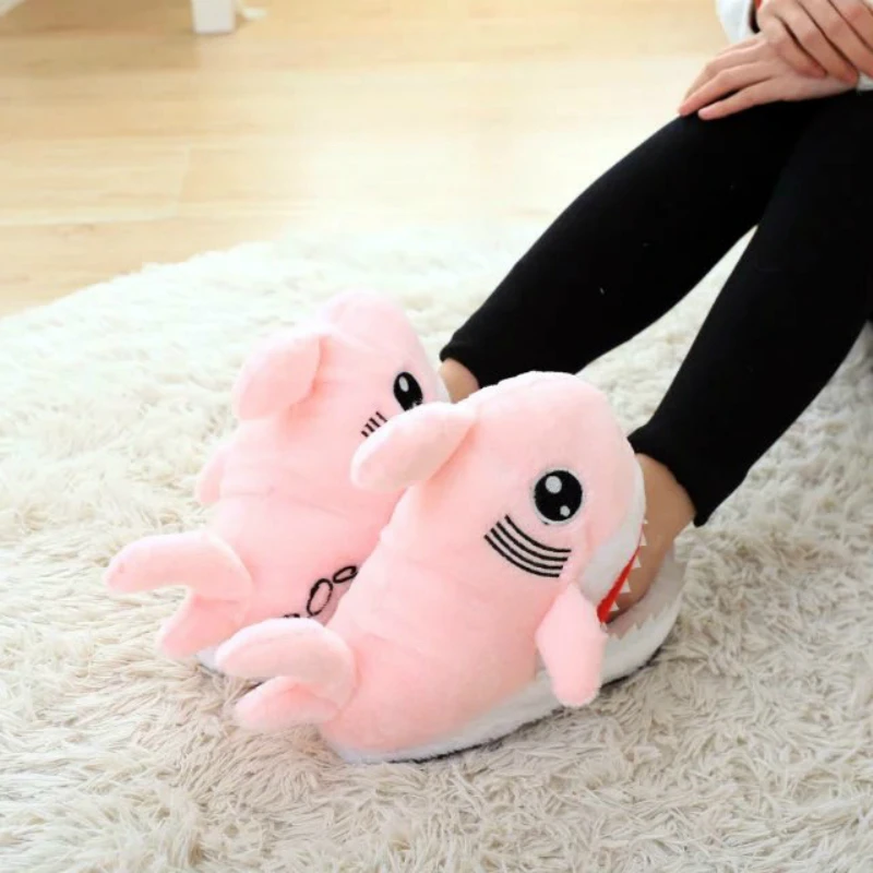 Winter Animal Funny Shoes For Men and Women 2019 Warm Soft Bottom Home House Indoor Floor Shark Shape Furry Slippers Shallows
Winter Animal Funny Shoes For Men and Women 2019 Warm Soft Bottom Home House Indoor Floor Shark Shape Furry Slippers Shallows