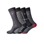 Bamboo Hand Stitching Toe Super High Comfortable Men's Crew Socks