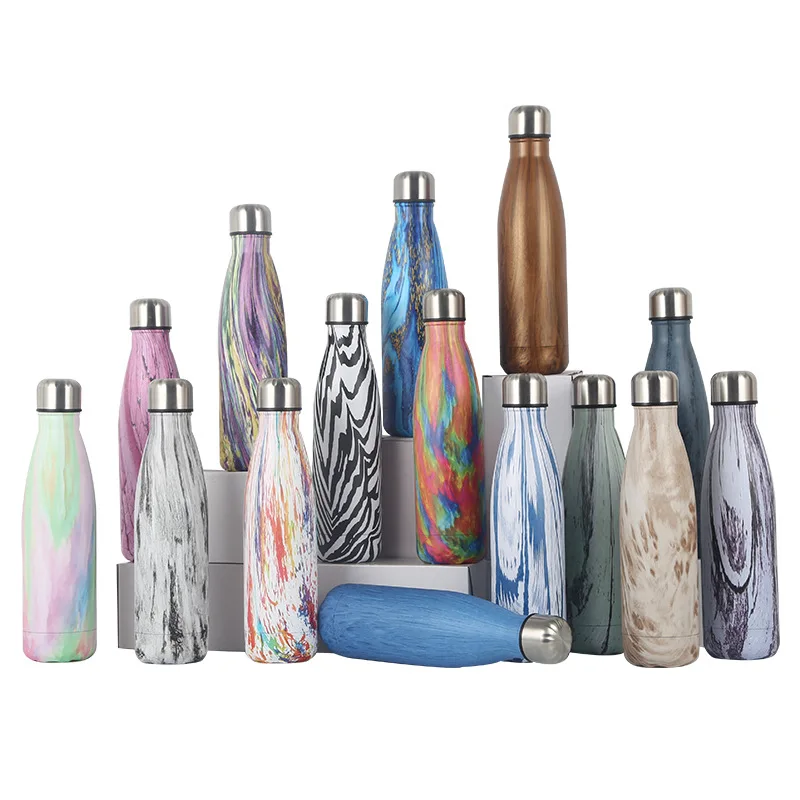 DS 500ml New Design Stainless Steel Coke Water Bottle Double Wall Vacuum Outdoor Sports Customizable Water Bottle with lid
DS 500ml New Design Stainless Steel Coke Water Bottle Double Wall Vacuum Outdoor Sports Customizable Water Bottle with lid