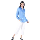 New Listing Fashion Customized women blouses and tops lady