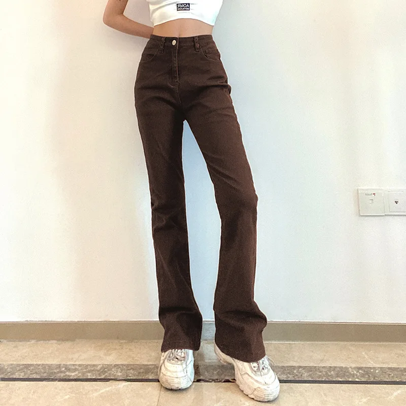 New Arrivals High-waist Slim Fit And Slim-hip Jeans Urban Casual All Match Straight Leg Women's Pants & Trousers
New Arrivals High-waist Slim Fit And Slim-hip Jeans Urban Casual All Match Straight Leg Women's Pants & Trousers